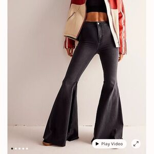 FREE PEOPLE We The Free Just Float On Flare Jeans